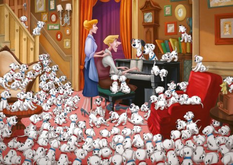 1000p Puzzle WD 101 Dalmatian