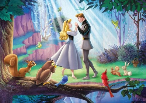 Ravensburger 1000 Parçalı Puzzle WD Sleeping Beauty-136743