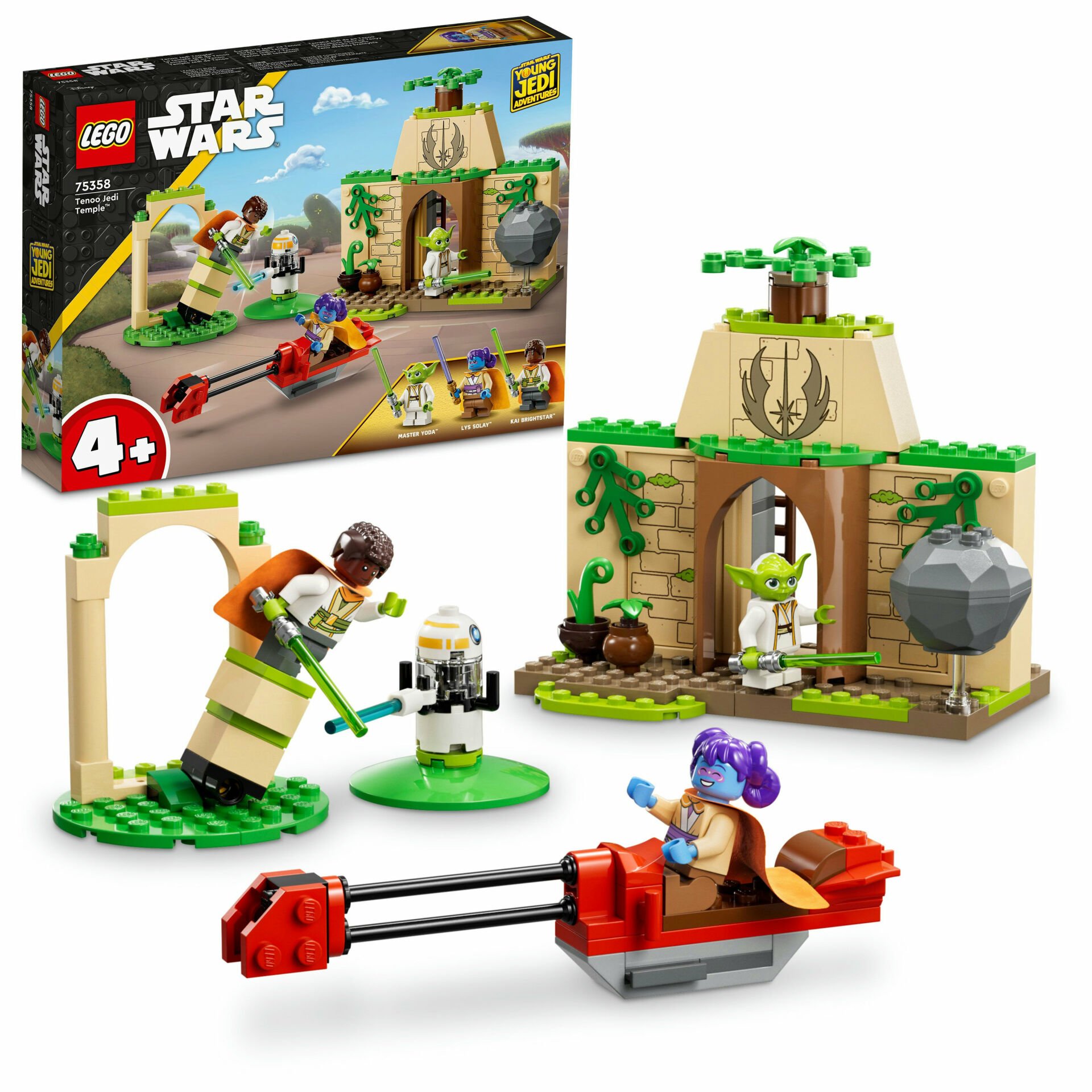 LEGO® Star Wars™ Tenoo Jedi Temple™ 75358 Oyuncak Yapım Seti