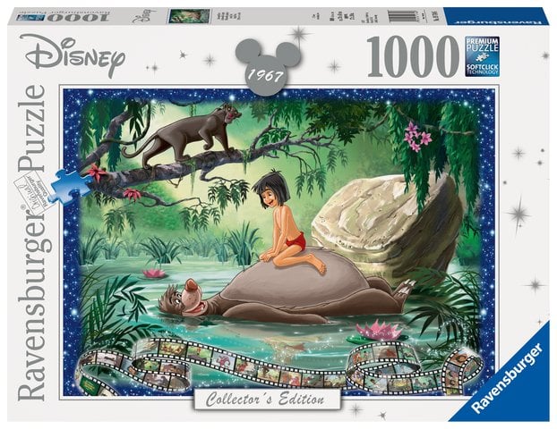 Ravensburger 1000 Parçalı Puzzle WD Jungle Book