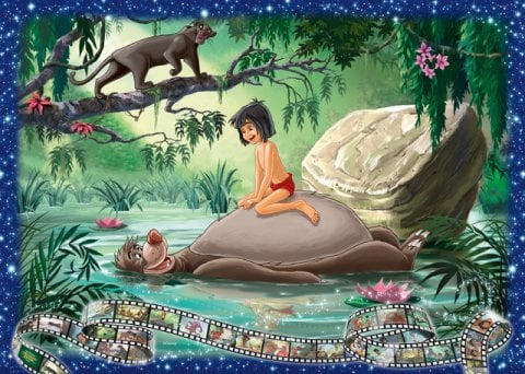 Ravensburger 1000 Parçalı Puzzle WD Jungle Book