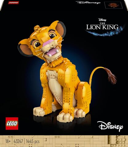 LEGO® ǀ Disney Genç Aslan Kral Simba Yapım Seti 43247