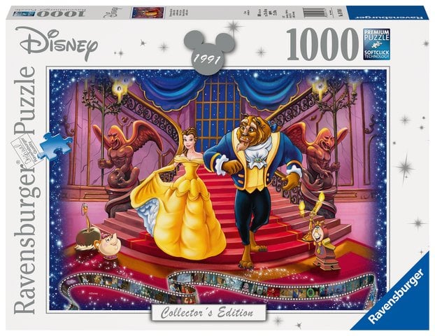 Ravensburger 1000 Parçalı Puzzle WD Beauty Beast