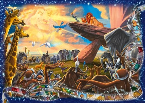 Ravensburger 1000 Parçalı Puzzle WD Lion King