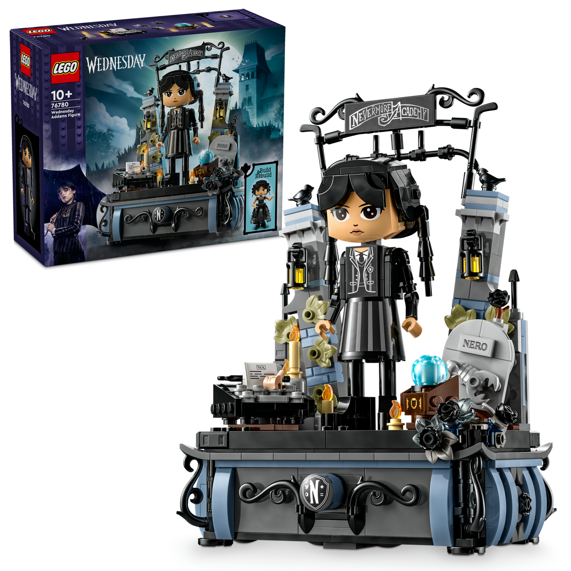 LEGO® Wednesday: Wednesday Addams Figürü Oyuncak Hediyesi 76780