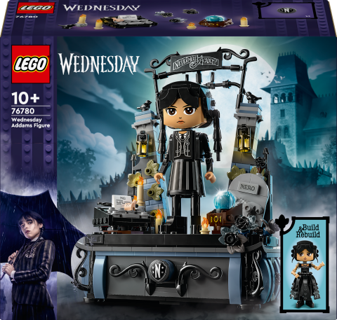 LEGO® Wednesday: Wednesday Addams Figürü Oyuncak Hediyesi 76780