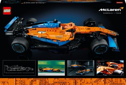 LEGO® Technic McLaren Formula 1™ Yarış Arabası 42141 - Yetişkinler için 2022 Araba Modeli Yapım Seti (1432 Parça)
