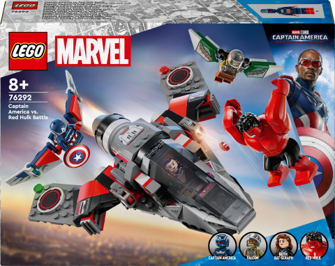 LEGO® Marvel Yeni Kaptan Amerika Yapım Figürü 76292