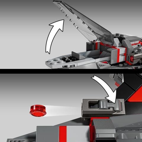 LEGO® Marvel Yeni Kaptan Amerika Yapım Figürü 76296