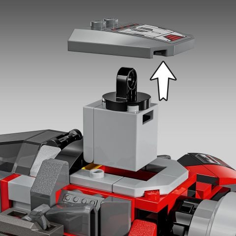 LEGO® Marvel Yeni Kaptan Amerika Yapım Figürü 76296