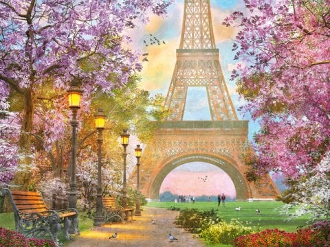 1500Parçalı Puzzle Paris Romance-160006