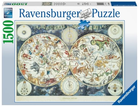 1500p Puzzle Map of Beasts