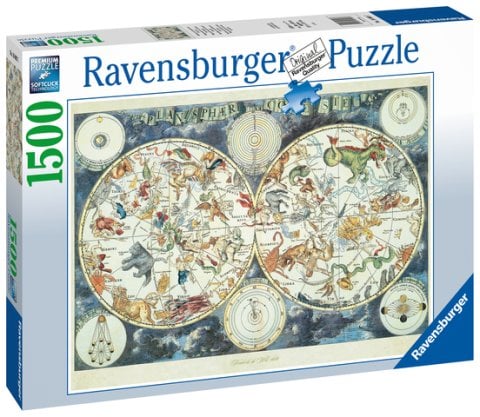 1500p Puzzle Map of Beasts