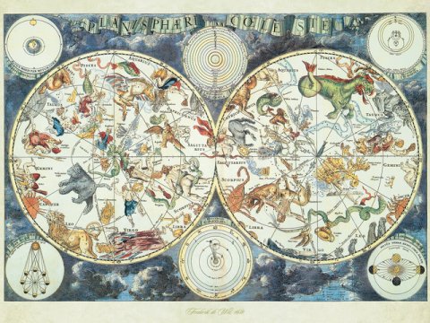 1500p Puzzle Map of Beasts