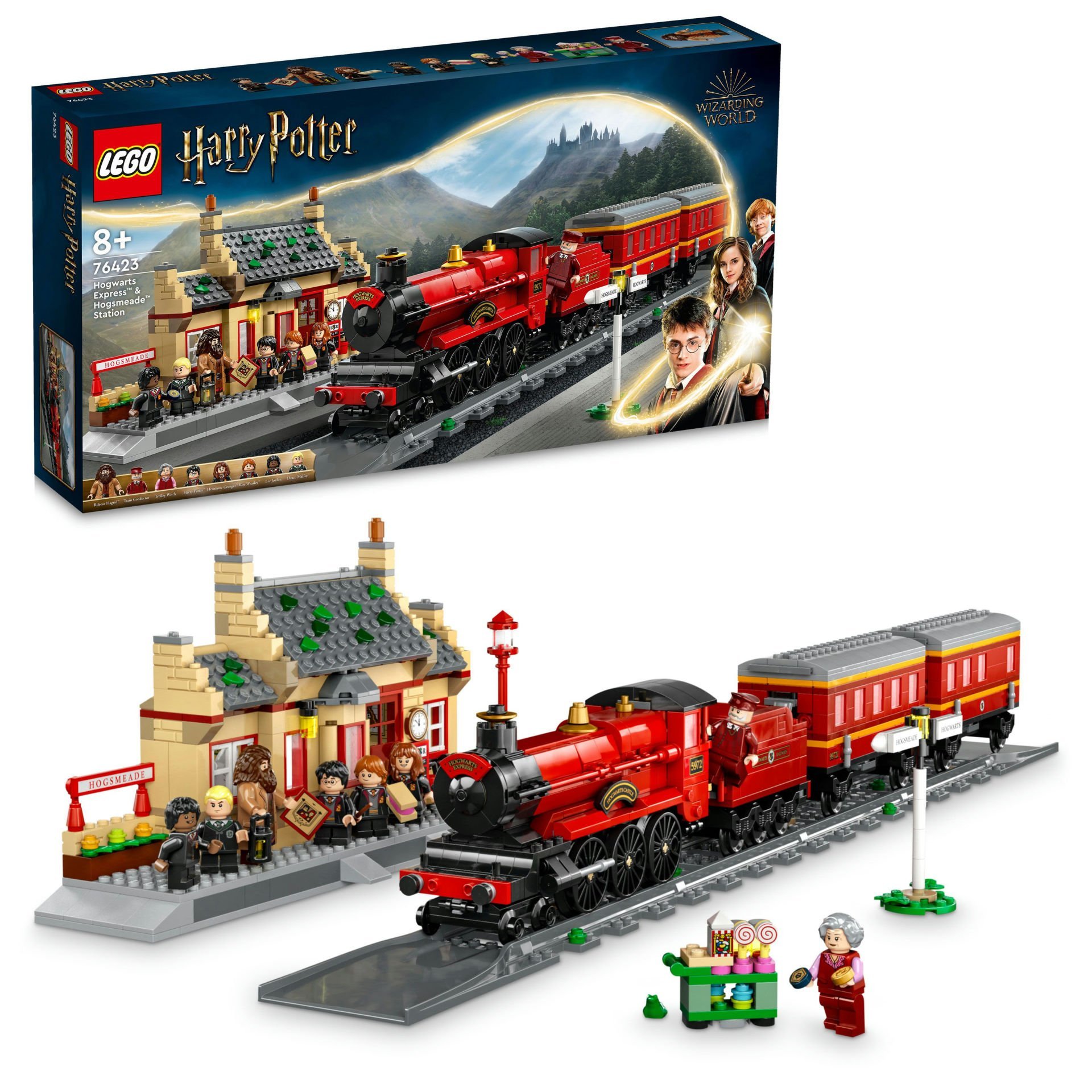 LEGO® Harry Potter™ Hogwarts Ekspresi ve Hogsmeade™ İstasyonu 76423