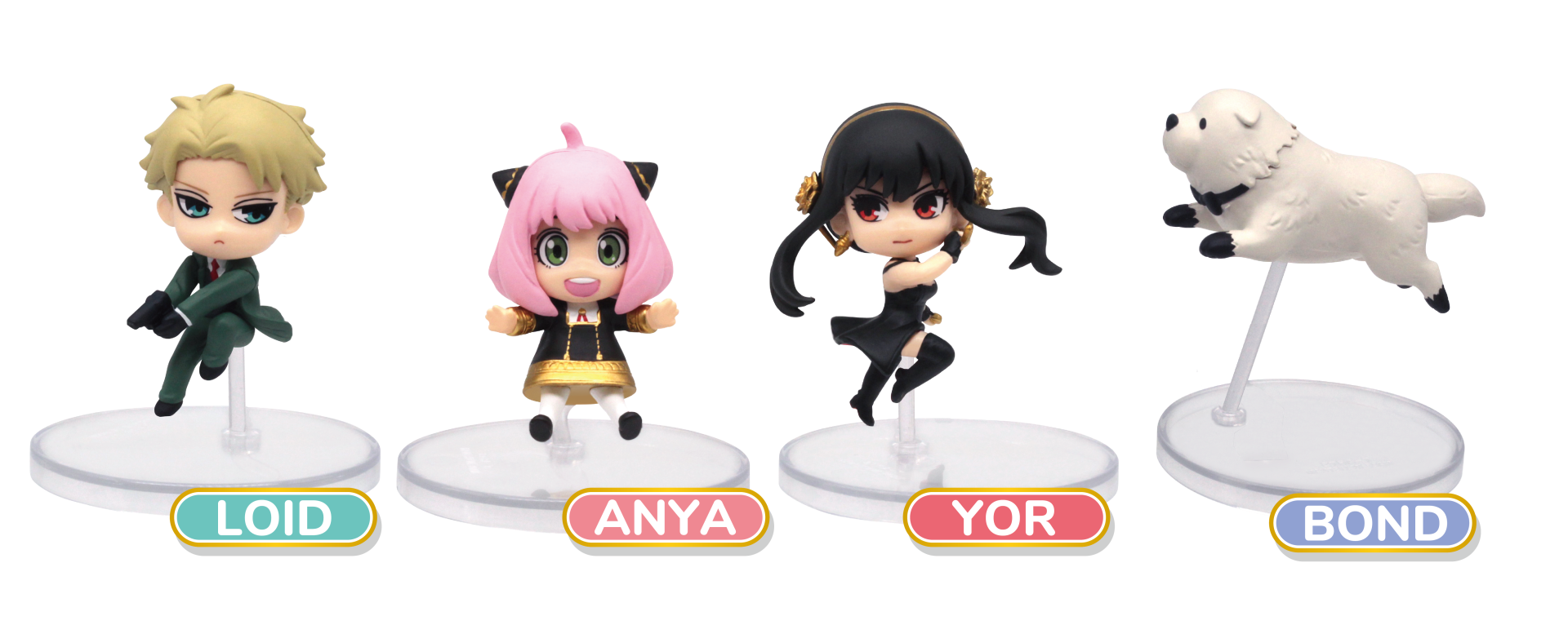 Twinchees Spy x Family Figürleri