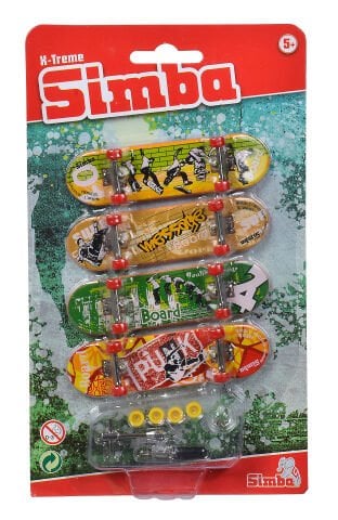 Simba Toys Finger Skateboard 4 pcs. Set