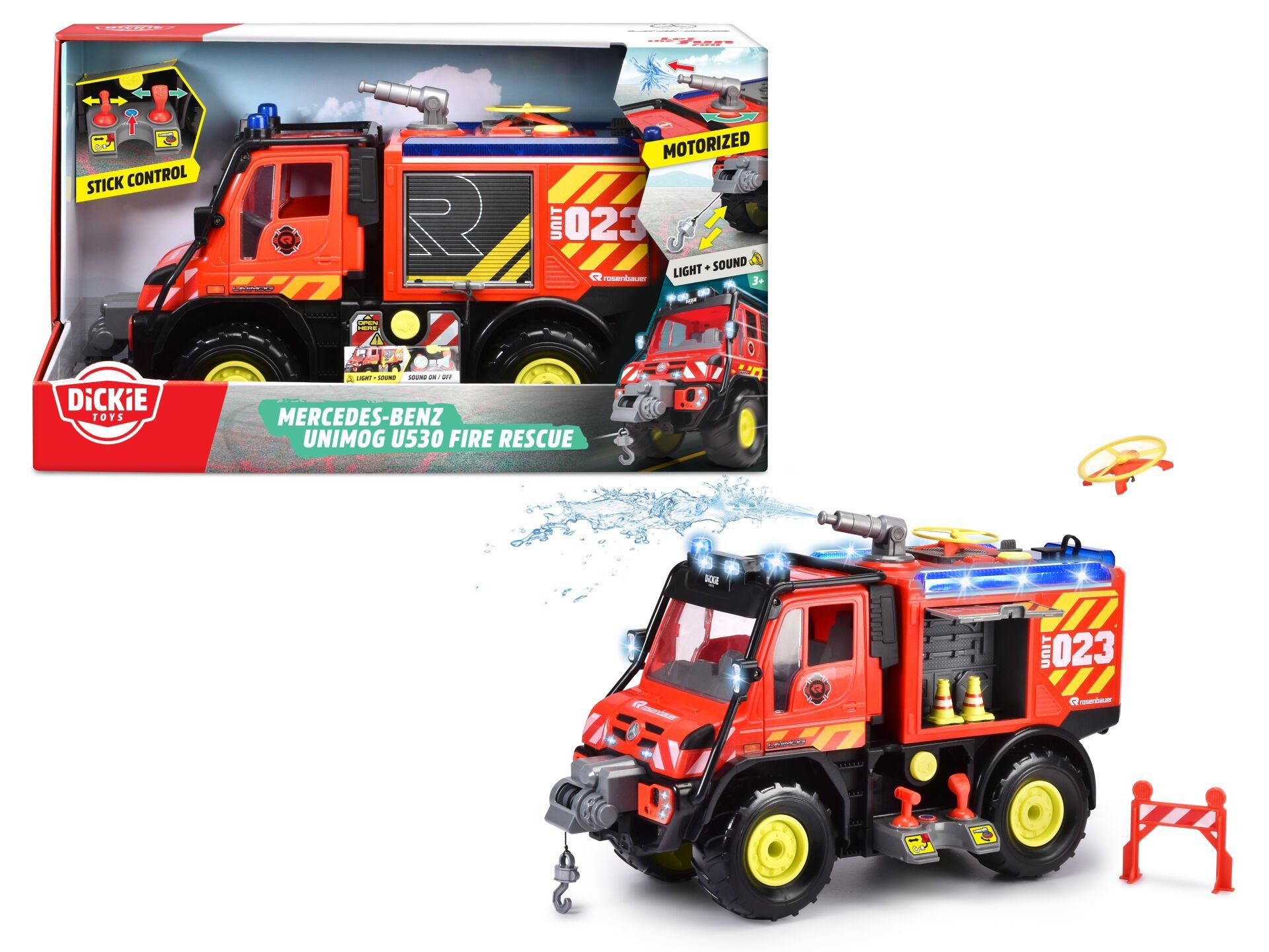Dickie Toys Unimog İtfaiye 50cm