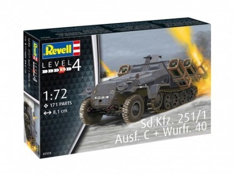 Sd.Kfz. 251/1 Ausf.C + Wurfr. 40