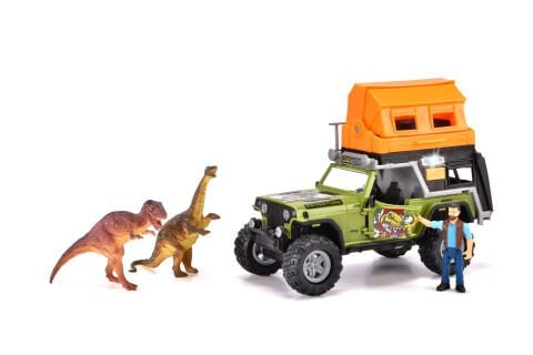 Dickie Toys Dino Jeep ve Kamp Seti