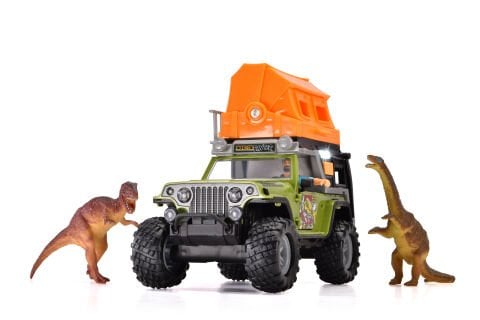Dickie Toys Dino Jeep ve Kamp Seti