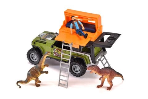 Dickie Toys Dino Jeep ve Kamp Seti