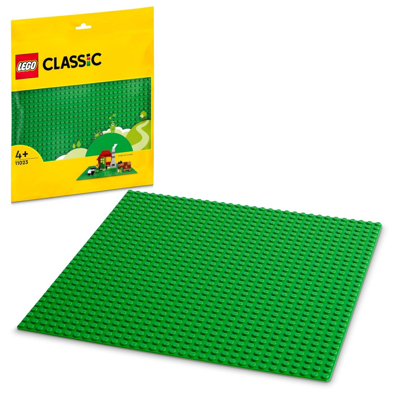 LEGO® Classic Yeşil Plaka 11023 - 4 Yaş ve Üzeri LEGO Severler için Açık Uçlu Yaratıcı Yapım Seti (1 Parça)