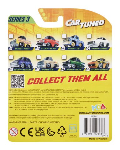 CarTuned S3 1964 Chevy Impala - Sarı Lowrider Araba