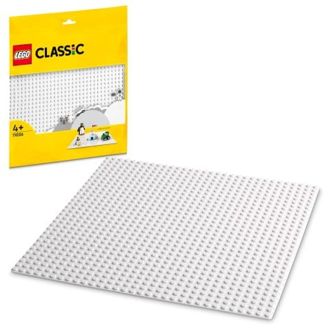 LEGO® Classic Beyaz Plaka 11026 - 4 Yaş ve Üzeri LEGO Severler için Açık Uçlu Yaratıcı Yapım Seti (1 Parça)