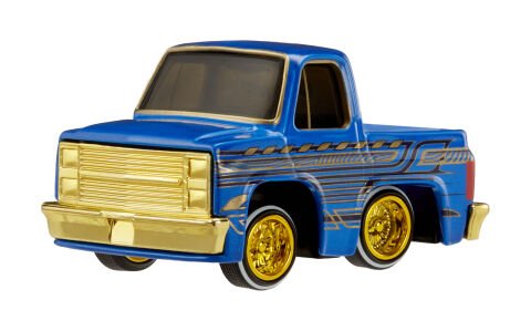 CarTuned S3 1987 Chevy C10 - Mavi Lowrider Araba