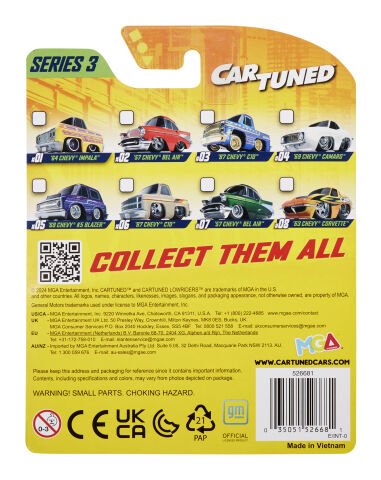 CarTuned S3 1987 Chevy C10 - Mavi Lowrider Araba