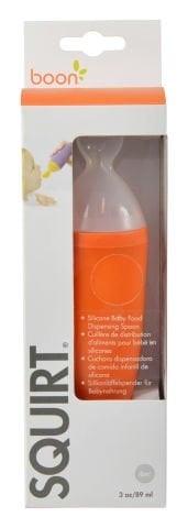 SQUIRT Silikon Mama Kaşık (Turuncu)