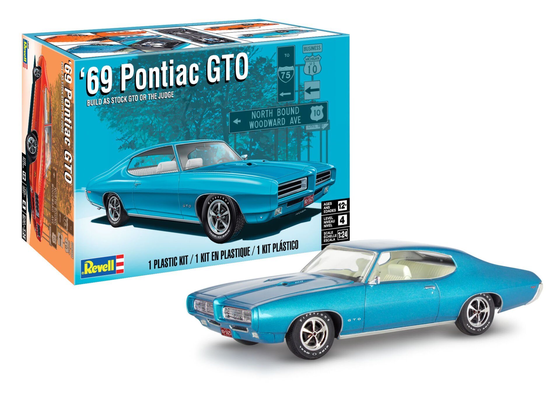 Revell '69 Pontiac GTO ''The Judge'' 2N1