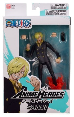16 cm Sanji Poz Verilebilir Figür - Anime Heroes One Piece Serisi