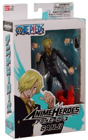 16 cm Sanji Poz Verilebilir Figür - Anime Heroes One Piece Serisi