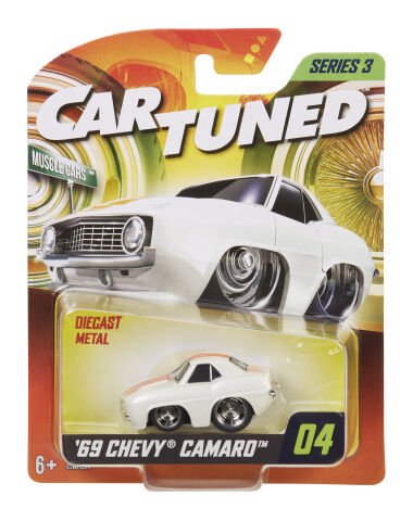 CarTuned S3 1969 Chevy Camaro - Beyaz Muscle Araba