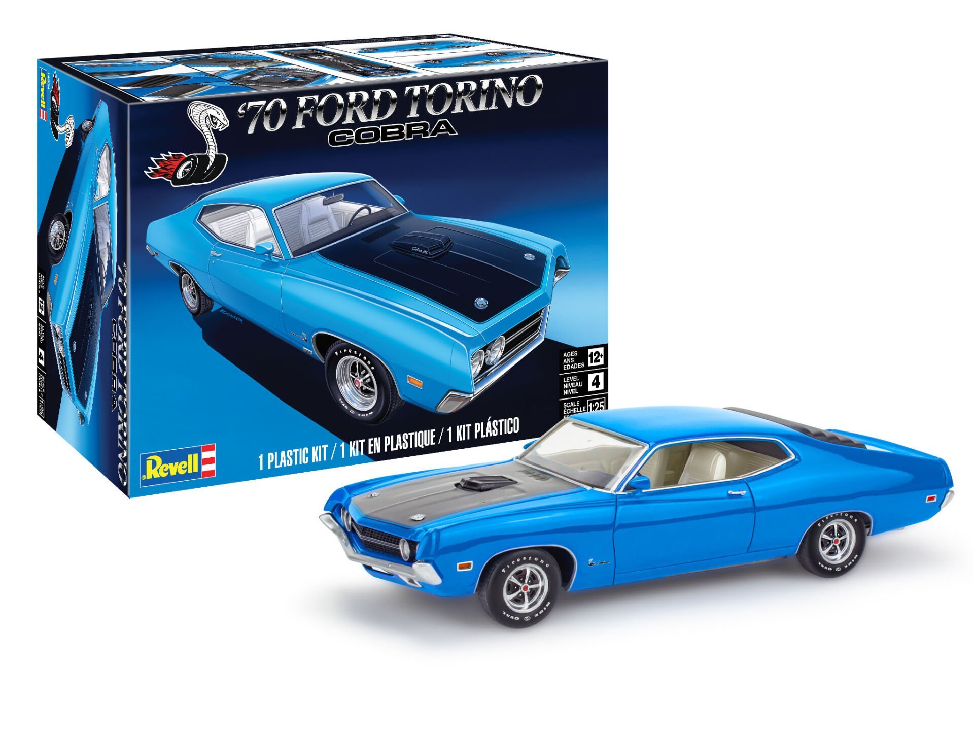 Revell 1970 Ford Torino Cobra
