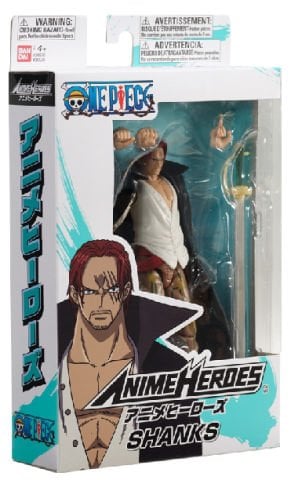 16 cm Shanks Poz Verilebilir Figür - Anime Heroes One Piece Serisi