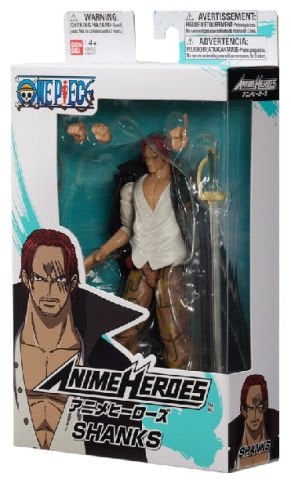 16 cm Shanks Poz Verilebilir Figür - Anime Heroes One Piece Serisi