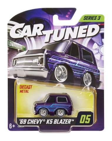 CarTuned S3 1969 Chevy K5 Blazer - Mor Lowrider Araba