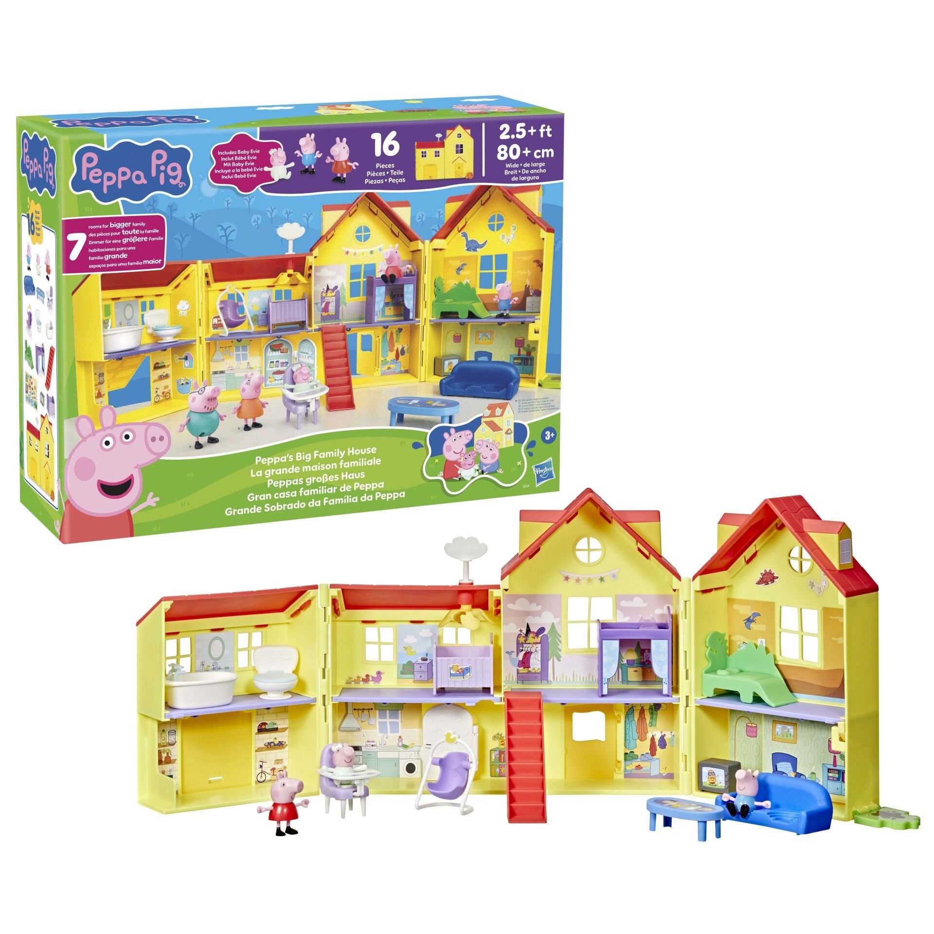Peppa Pig Peppa'nın Büyük Aile Evi Oyun Seti