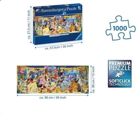 Ravensburger 1000 Parçalı Puzzle WD Photo-151097