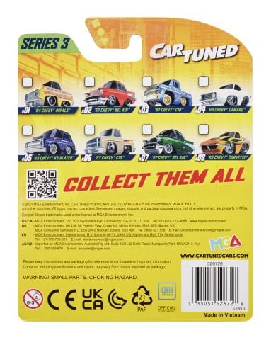 CarTuned S3  1957 Chevy Bel Air - Yeşil Lowrider Araba