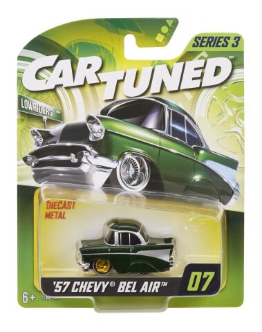CarTuned S3  1957 Chevy Bel Air - Yeşil Lowrider Araba
