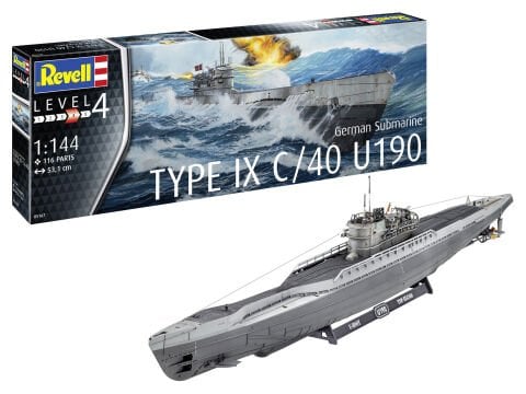 Revell German Submarine Type IX C/40 (U190)