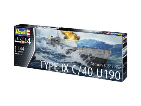 Revell German Submarine Type IX C/40 (U190)