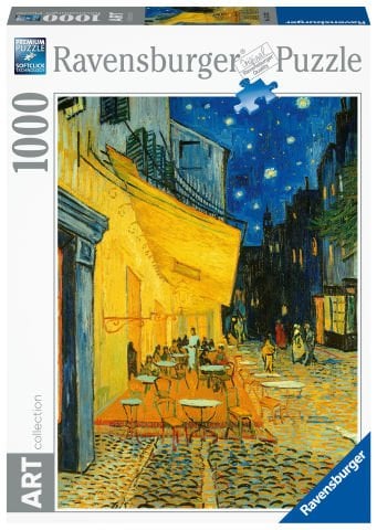 1000p Art Puz Van Gogh - Kafe Terasta Gece