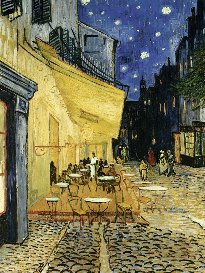1000p Art Puz Van Gogh - Kafe Terasta Gece