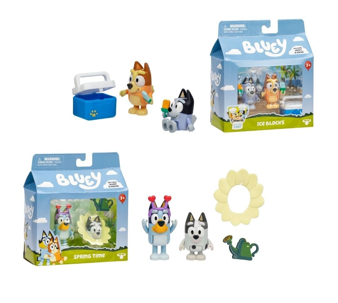 Bluey 2'li Figür ve Aksesuar Seti