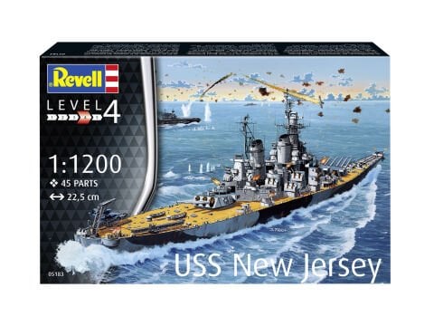Revell Battleship USS New Jersey